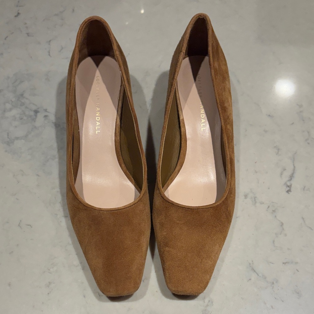 Loeffler Randall Nerinne in Brown Suede